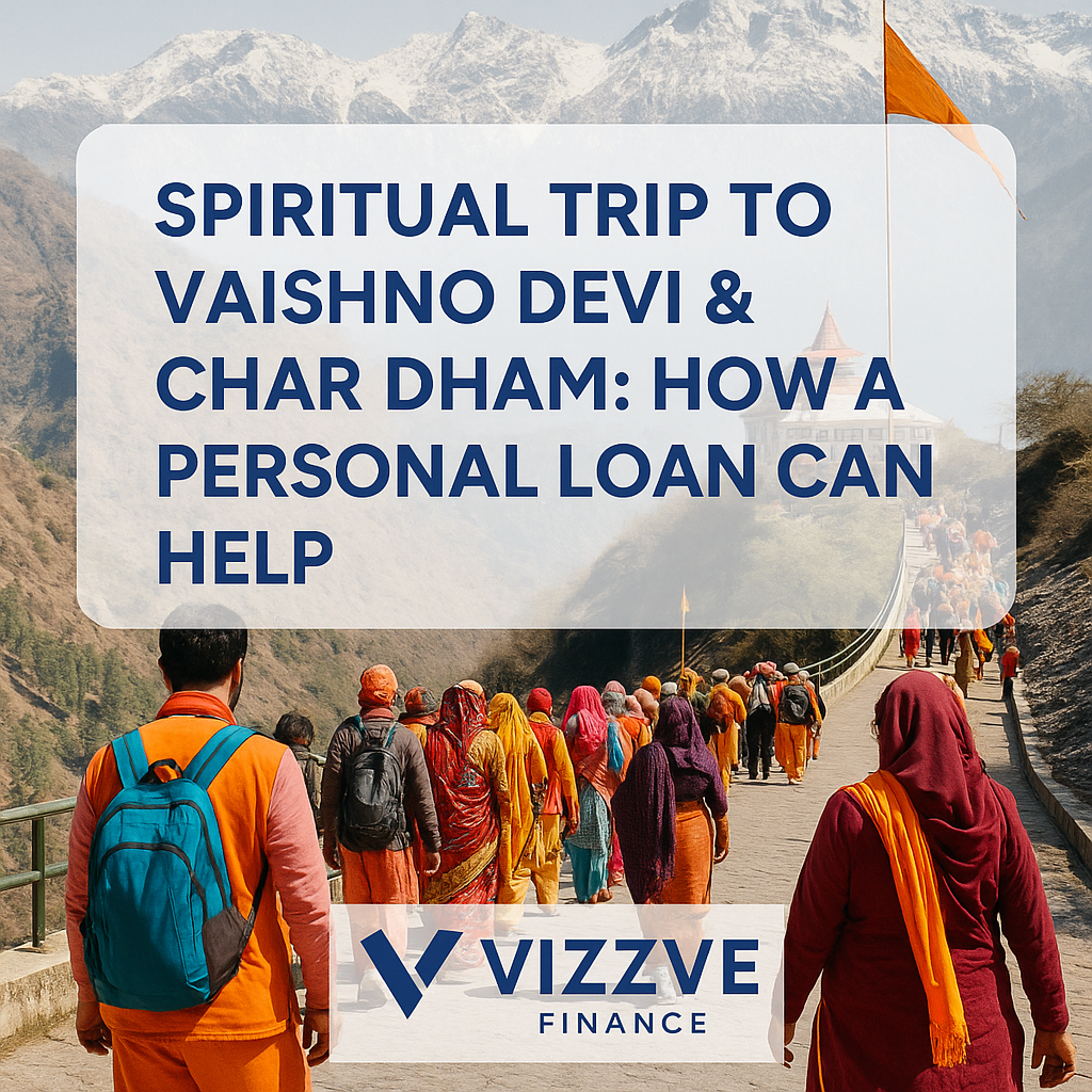 Devotees during Char Dham and Vaishno Devi pilgrimage supported by Vizzve Finance